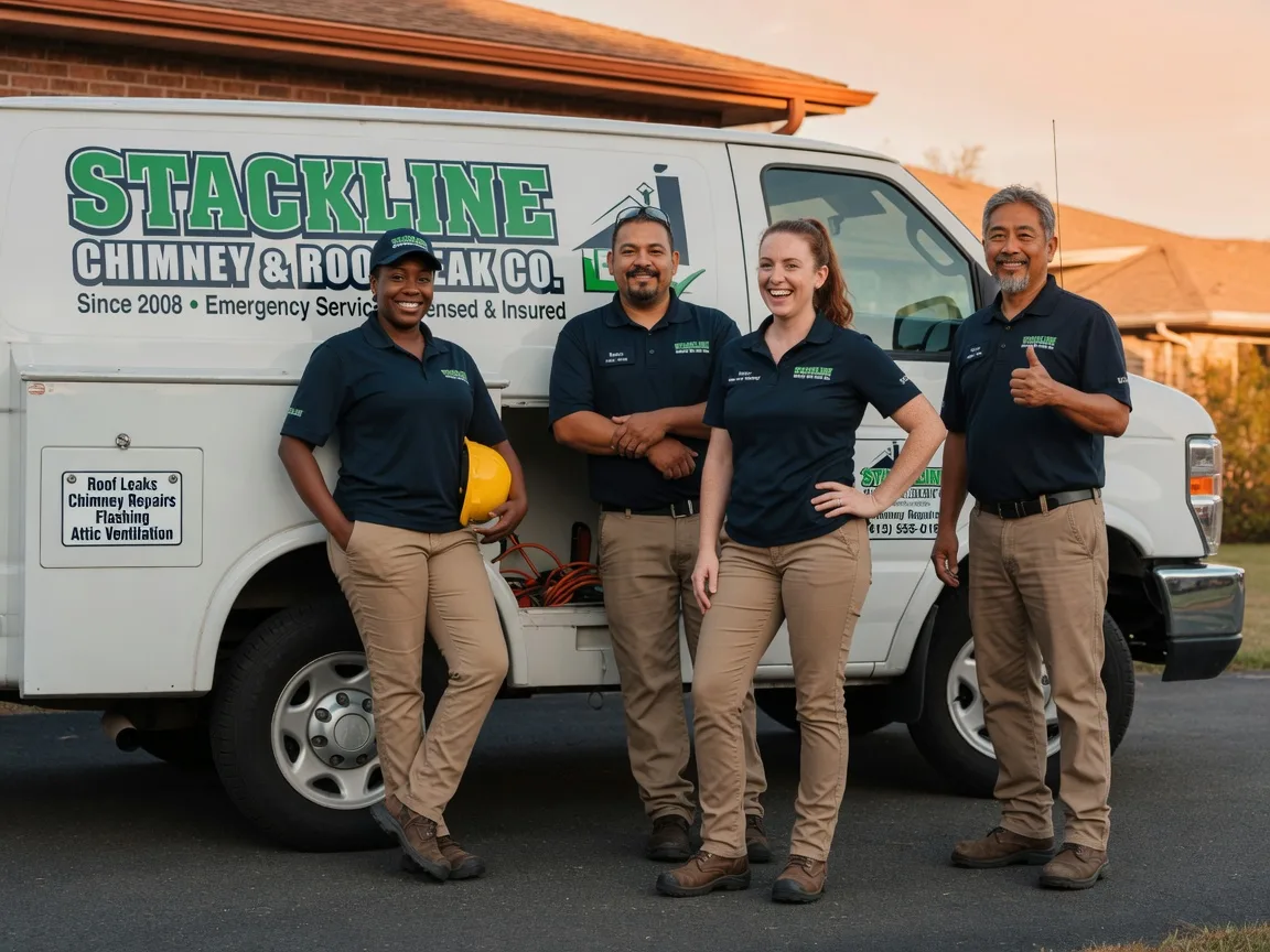 Chimney flashing repair company in Grammer, IN
